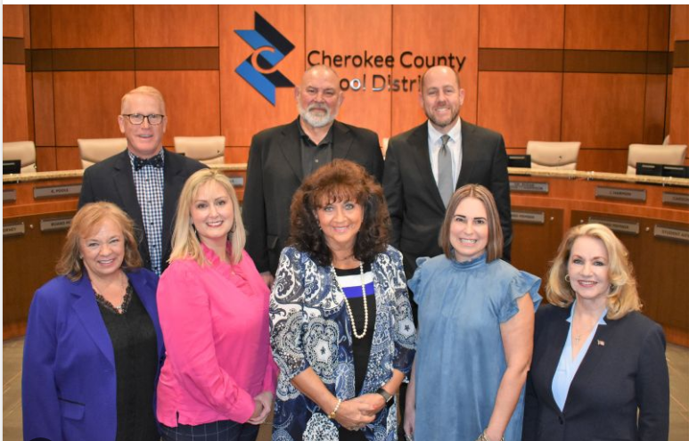 Cherokee County School Board Honored Amid Georgia’s School Board Appreciation Week