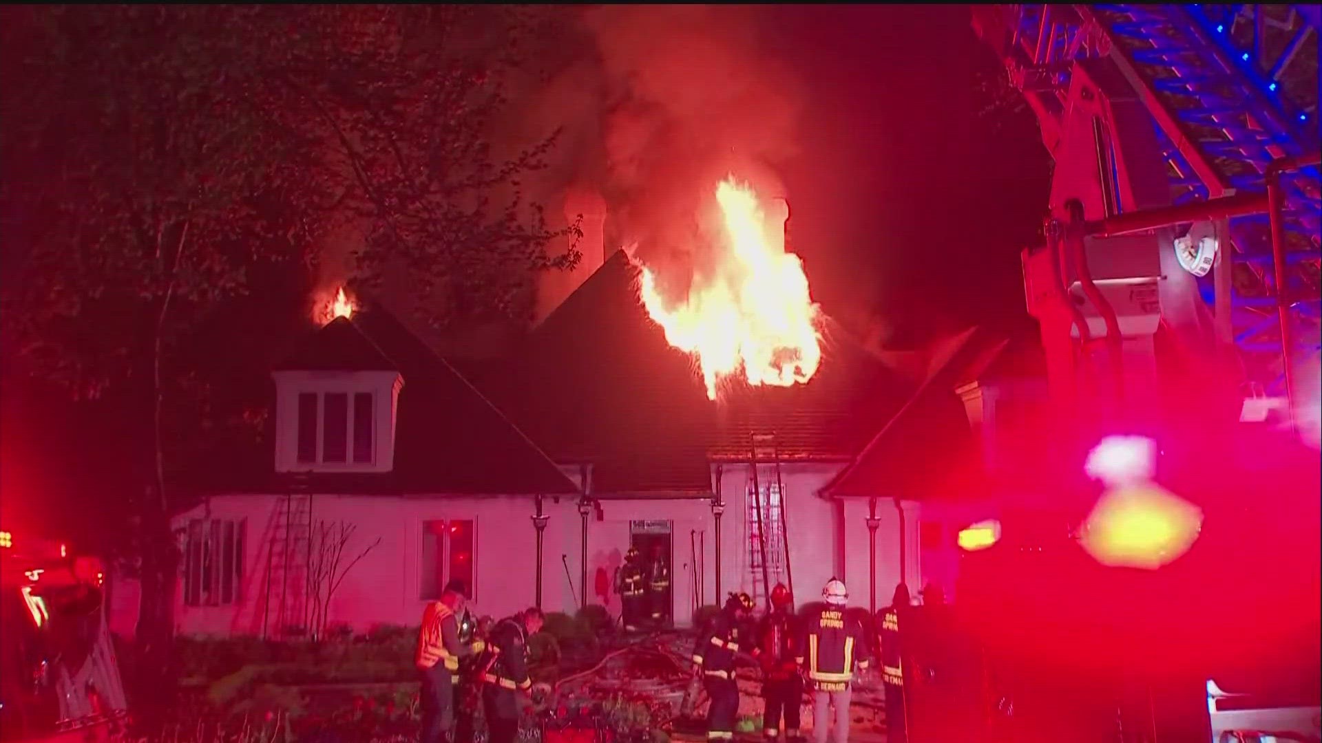 Miraculous Escape: Family of Four Survives Sandy Springs House Fire
