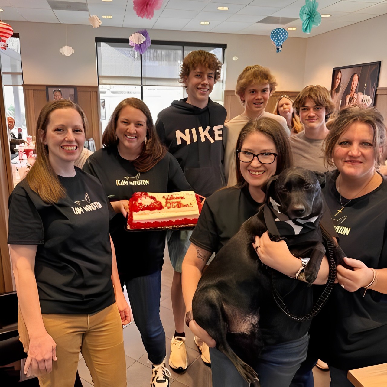 Cherokee County Celebrates the Return of Winston, the Lost Canine Hero
