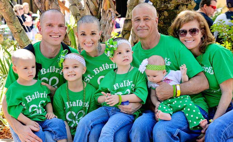 Community Unites in Sandy Springs to Shave Heads and Donate to Child Cancer Research