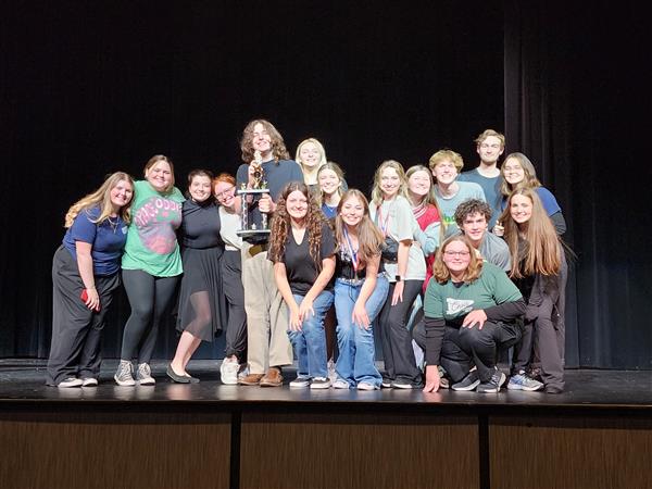 Cherokee County Students Shine Bright at State Theater Conference