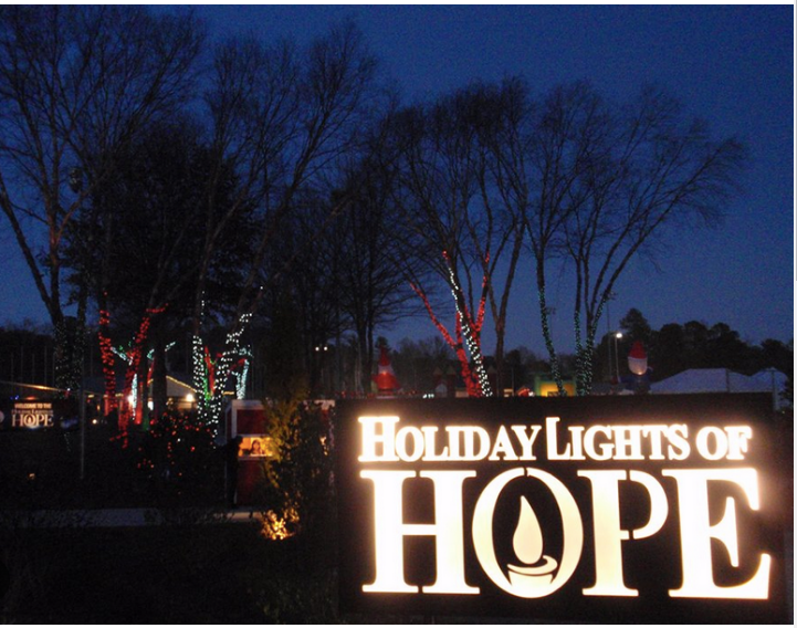 Hobgood Park’s Holiday Lights of Hope