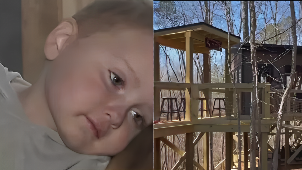 Cherokee Region 'mansion' Treehouse Handed to A 3-Year-Old Boy with Cancer!