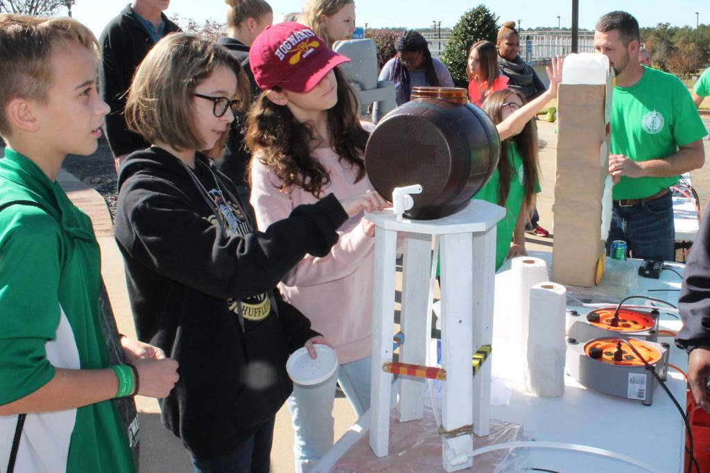 At the State Model Water Tower Competition, Cherokee County Students Shine