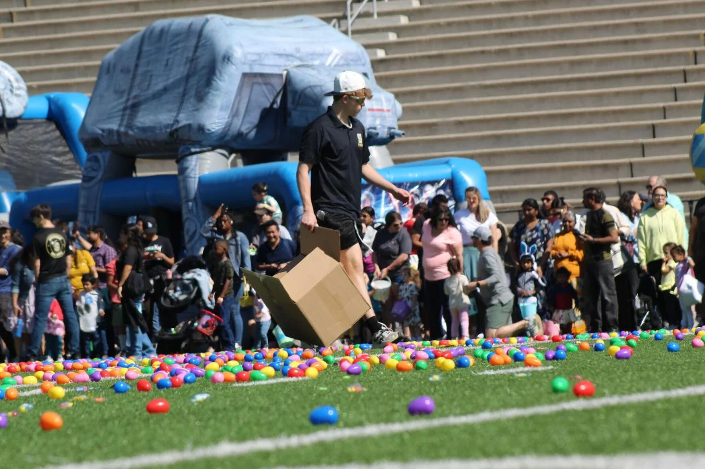 Sprayberry High's Eggstraordinary Easter Event: A Sky Filled with Surprises