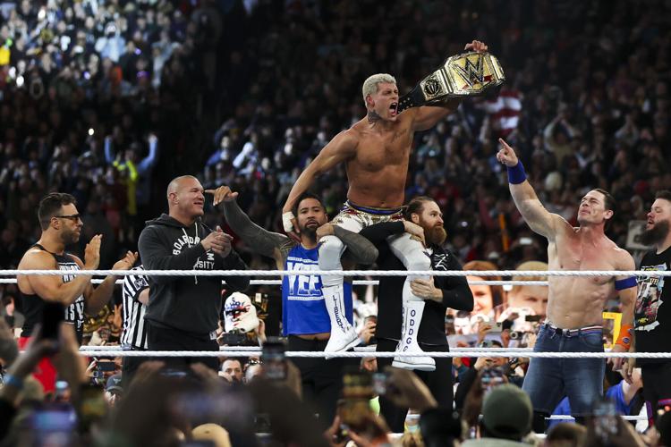 In the Main Event of WrestleMania, Cody Rhodes of Cobb County reclaims the WWE Championship.