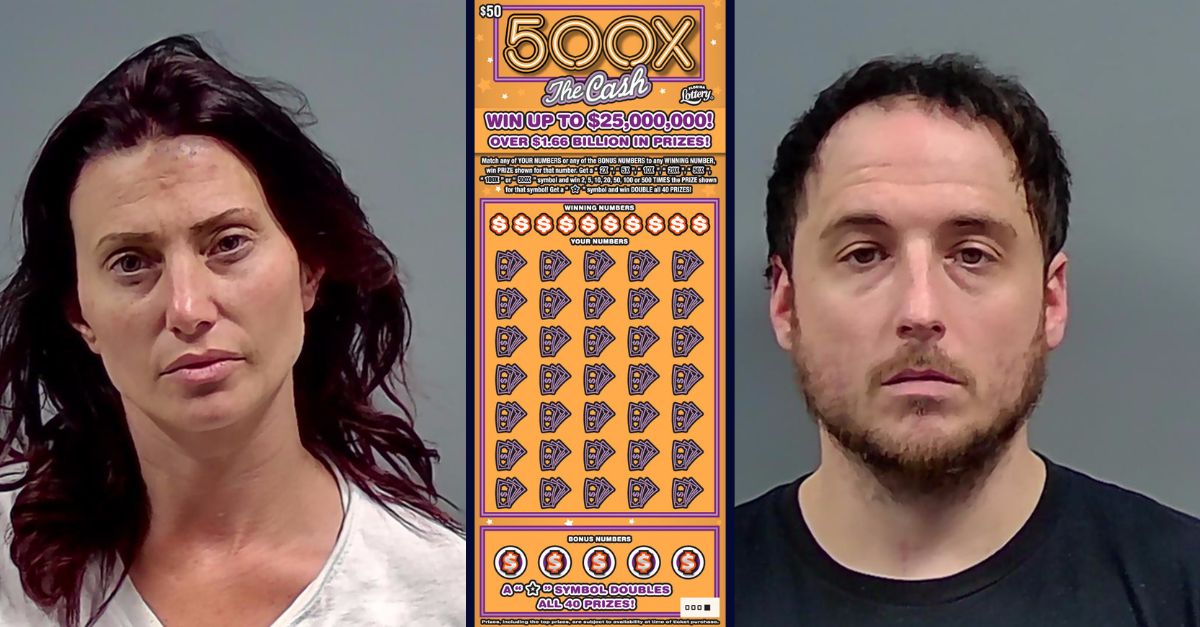 Florida couple charged with falsely claiming a $1 million lottery ticket