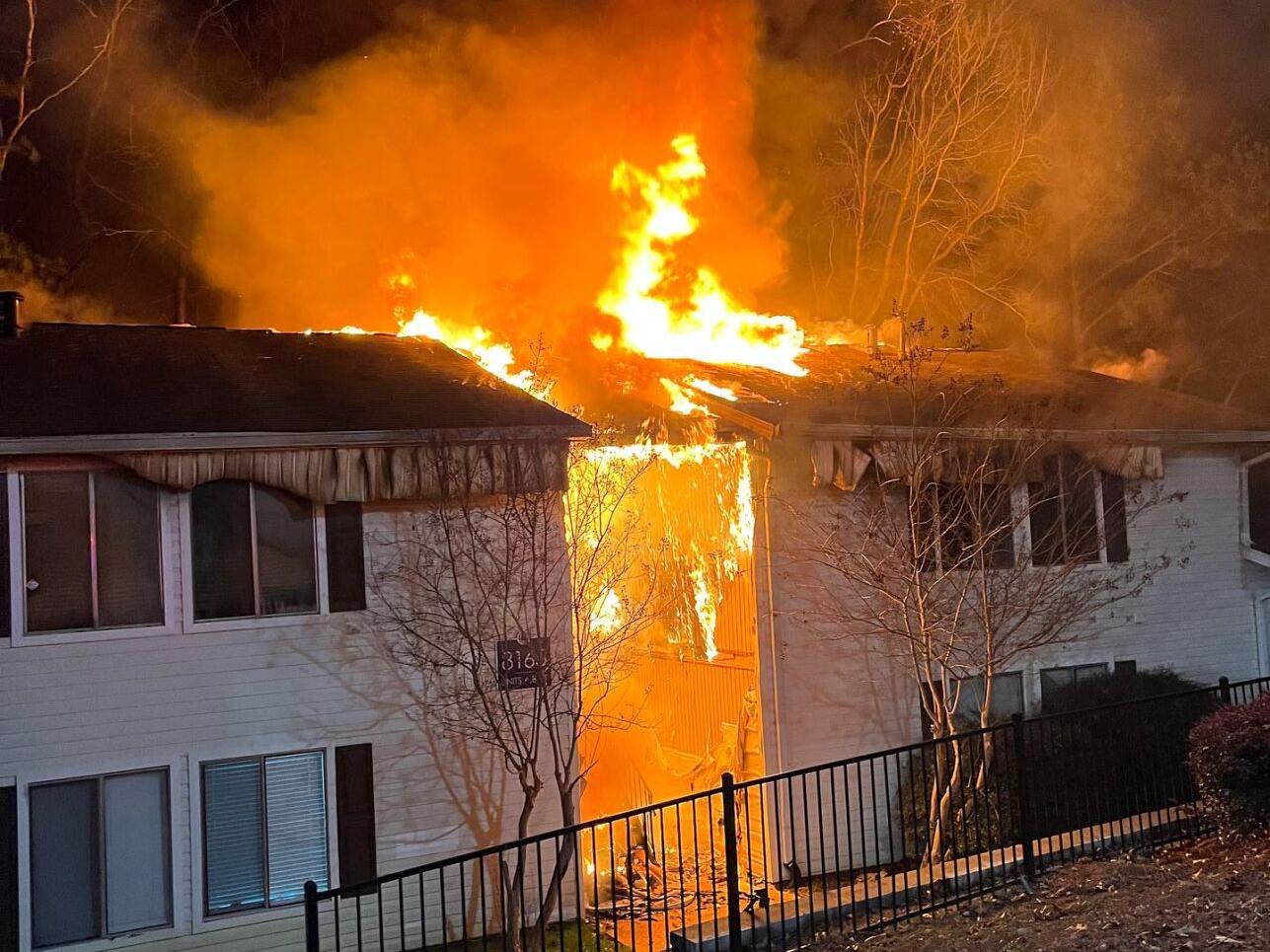 Cobb County Townhouse Fire Displaces 14
