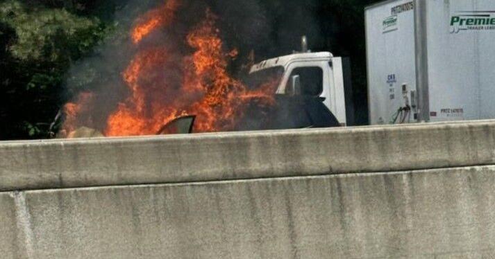I-575 South Opens in Woodstock Again Subsequent to Vehicle Fire Event