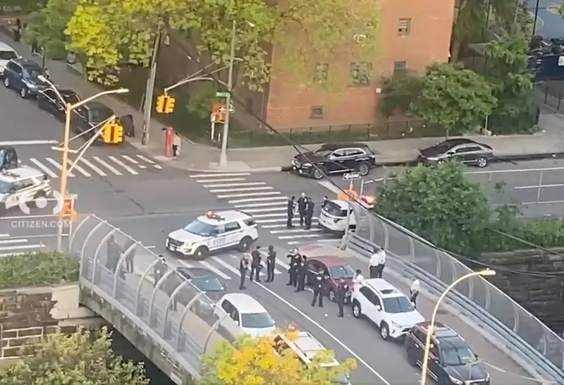 13-Year-Old Boy Struck by Stray Bullet on Way to NYC Park as Cops Crash Cruiser Responding to Scene