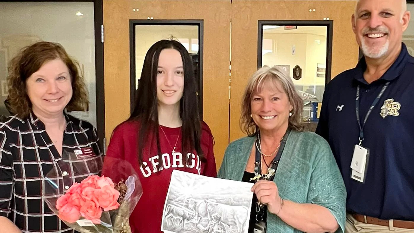 River Ridge Graduate Secures Top Honor in Statewide Art Competition
