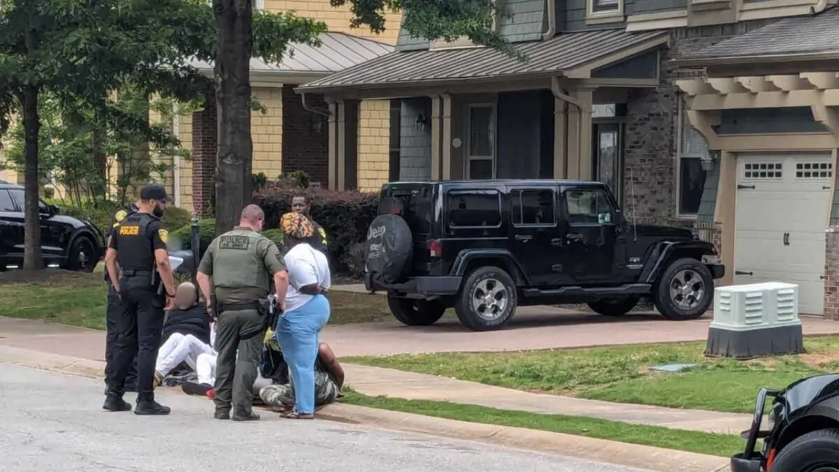 Police Action Ends Alleged Squatting Situation in South Fulton, Georgia