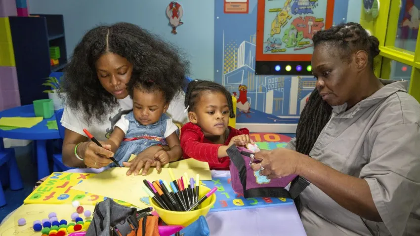 Rikers Island Jail Introduces Kid-Friendly Visitation Room for Mother's Day