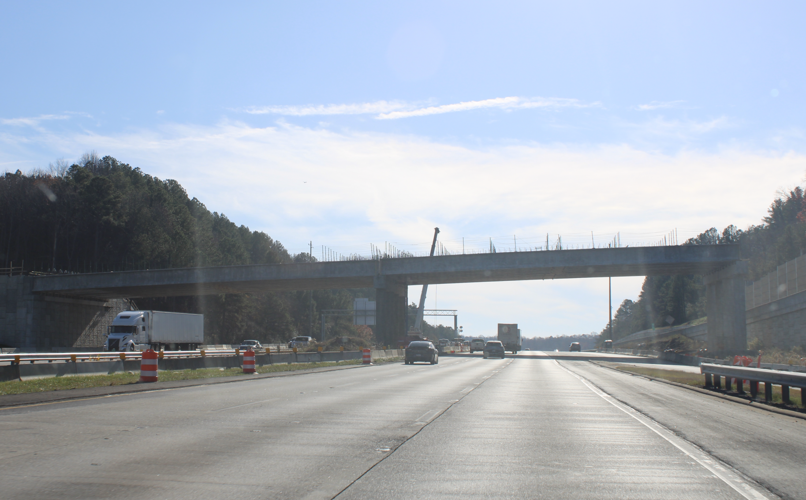 Anticipation Builds as New Bridge Over GA 400 Nears Completion in North Fulton County