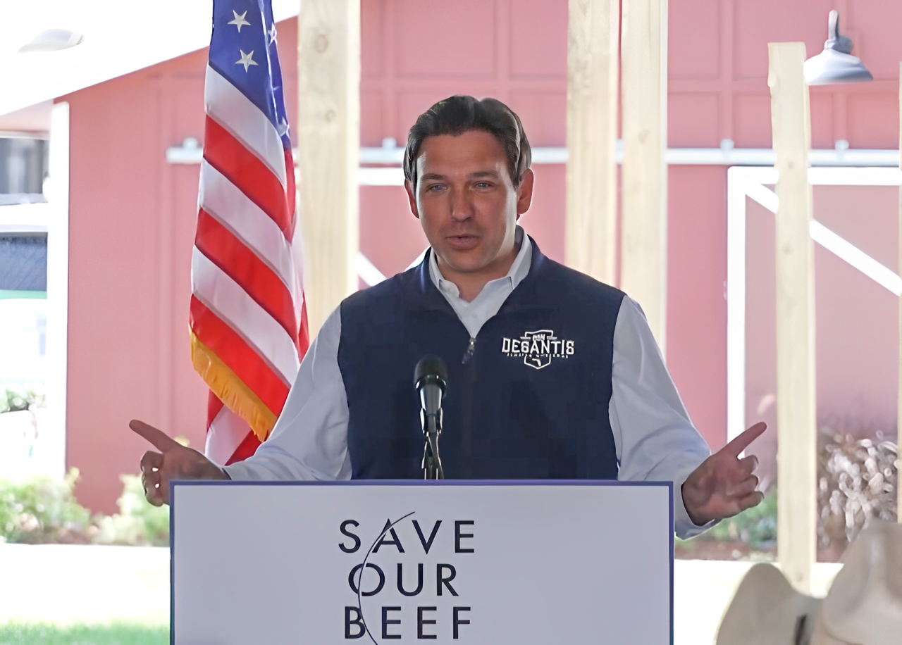 DeSantis Takes a Stand: Forks Out for Lab-Grown Meat