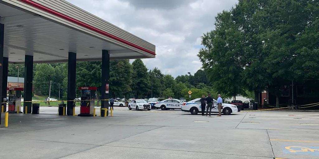 Man Shot After Two Suspects Open Fire Outside Atlanta Gas Station