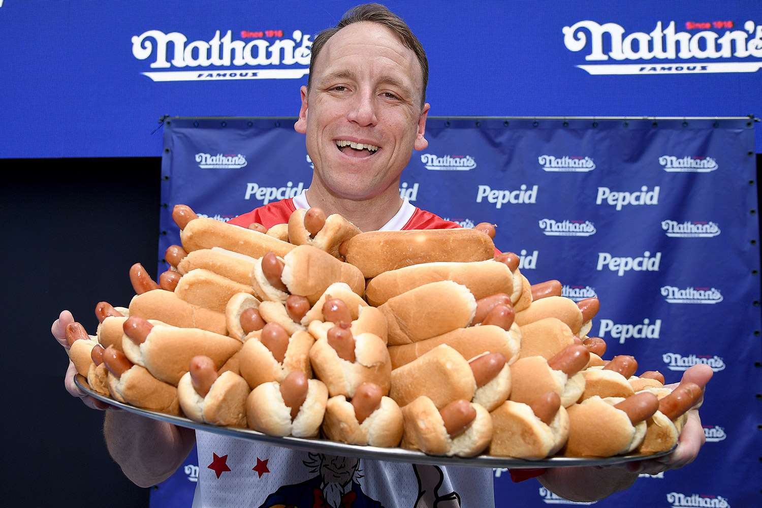 Joey Chestnut Brings Hot Dog Eating Excitement to Texas for Fourth of July Celebration