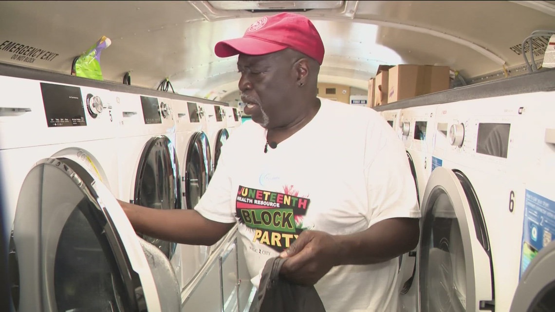 John Matthews Brings Free Showers and Laundry to Atlanta’s Homeless