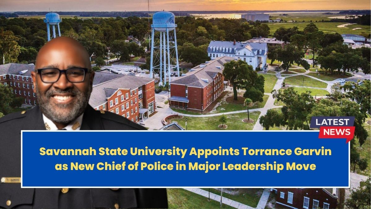 Savannah State University Appoints Torrance Garvin as New Chief of Police in Major Leadership Move