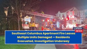 Southeast Columbus Apartment Fire Leaves Multiple Units Damaged — Residents Evacuated, Investigation Underway
