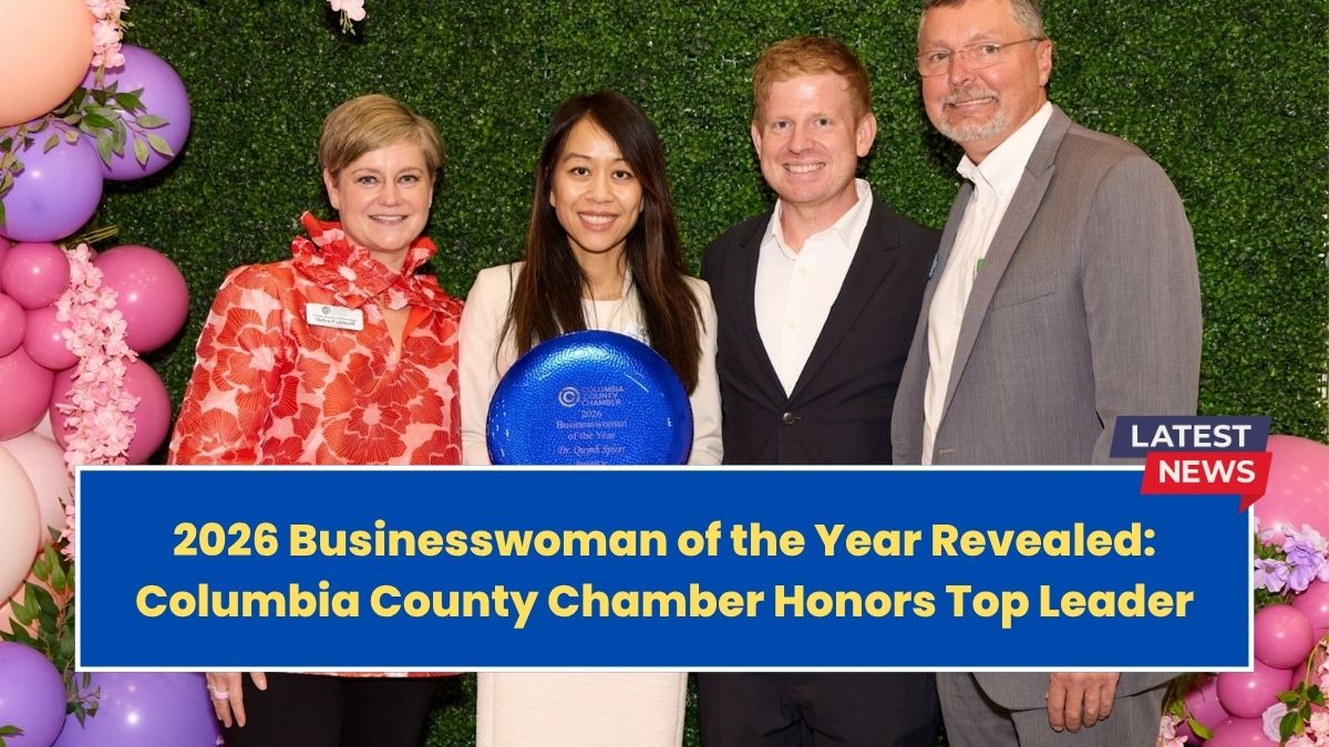2026 Businesswoman of the Year Revealed: Columbia County Chamber Honors Top Leader