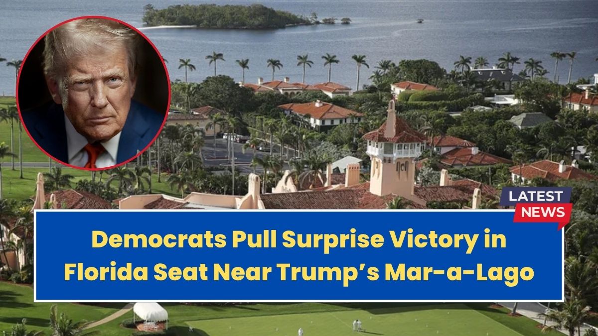 Democrats Pull Surprise Victory in Florida Seat Near Trump’s Mar-a-Lago