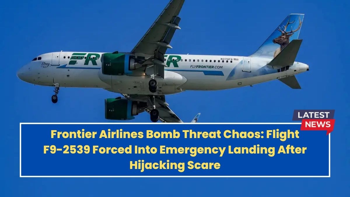 Frontier Airlines Bomb Threat Chaos: Flight F9-2539 Forced Into Emergency Landing After Hijacking Scare