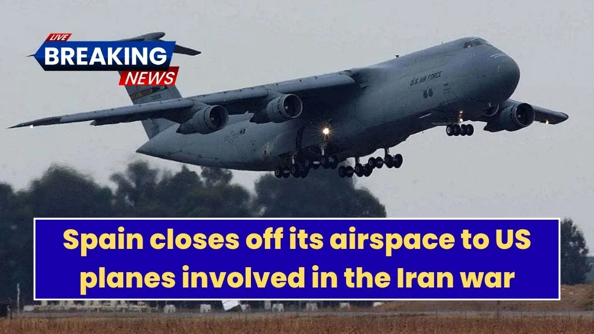 Spain closes off its airspace to US planes involved in the Iran war