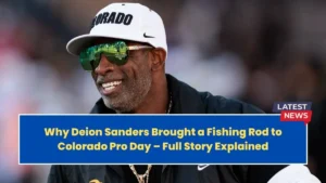 Why Deion Sanders Brought a Fishing Rod to Colorado Pro Day – Full Story Explained