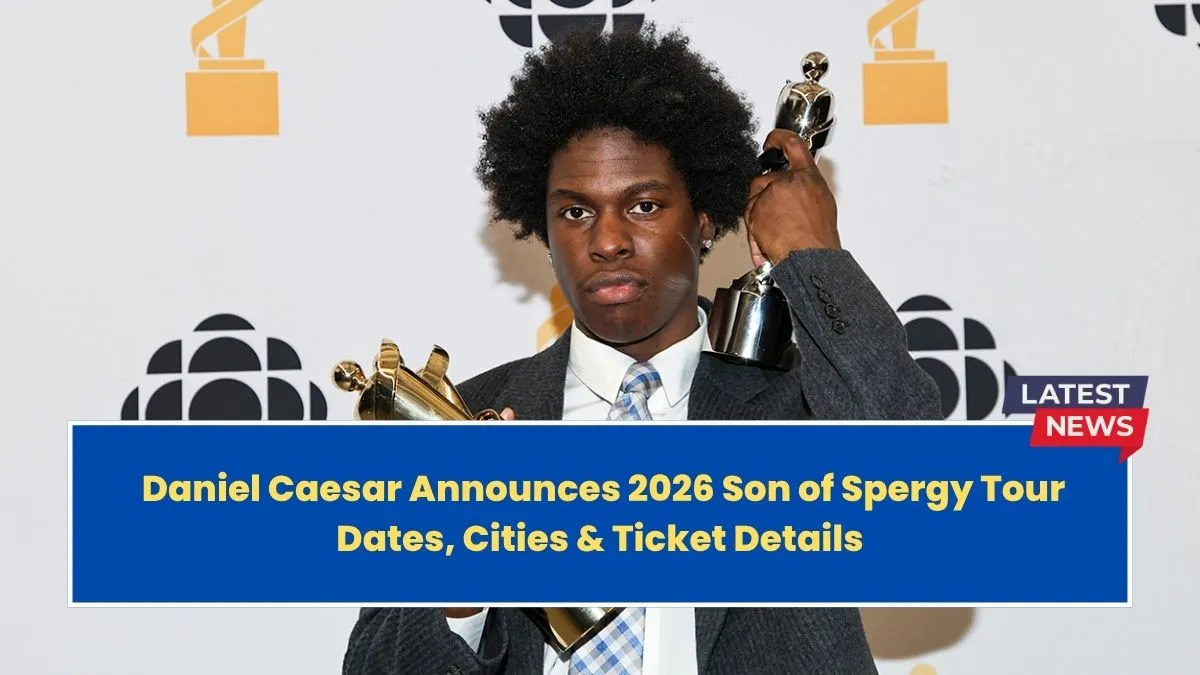 Daniel Caesar Announces 2026 Son of Spergy Tour Dates, Cities & Ticket Details