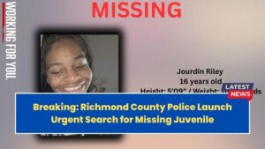 Breaking: Richmond County Police Launch Urgent Search for Missing Juvenile